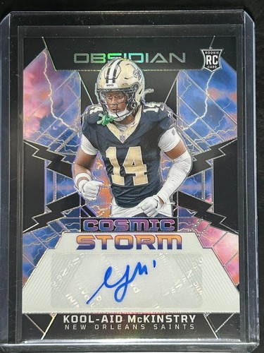 2024 Obsidian Kool-aid McKinstry Auto Rookie Saints