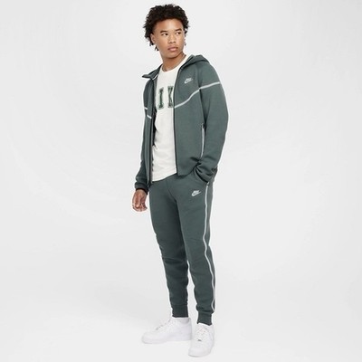 Nike Men's XXL Tech Fleece Joggers Reflective Vintage Green FZ0762