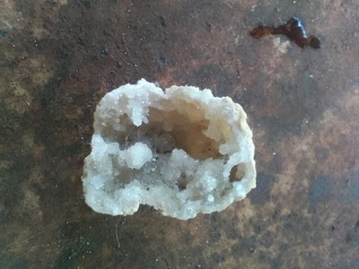 Small Natural Quartz Geode Crystal Cluster   Raw Mineral Specimen Healing Stone