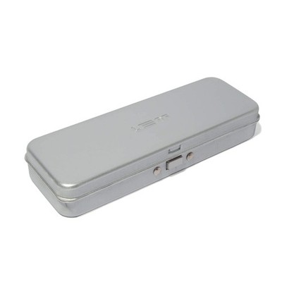 | The Leaf Razor Case, Silver - Portable Aluminium and Silicone Travel Case