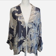 One Hundred Stars, Plaster Roses Midnight Kimono, One Size.