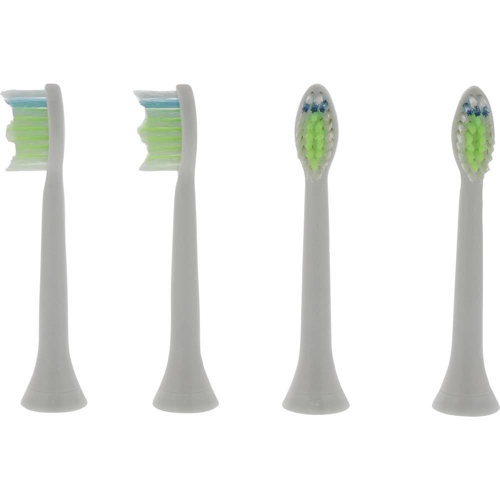 Brossettes ScanPart Active Clean élimination plaque avec poils souples x4