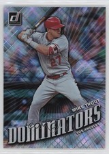 2019 Panini Donruss Dominators Diamond Mike Trout #D1 2u3