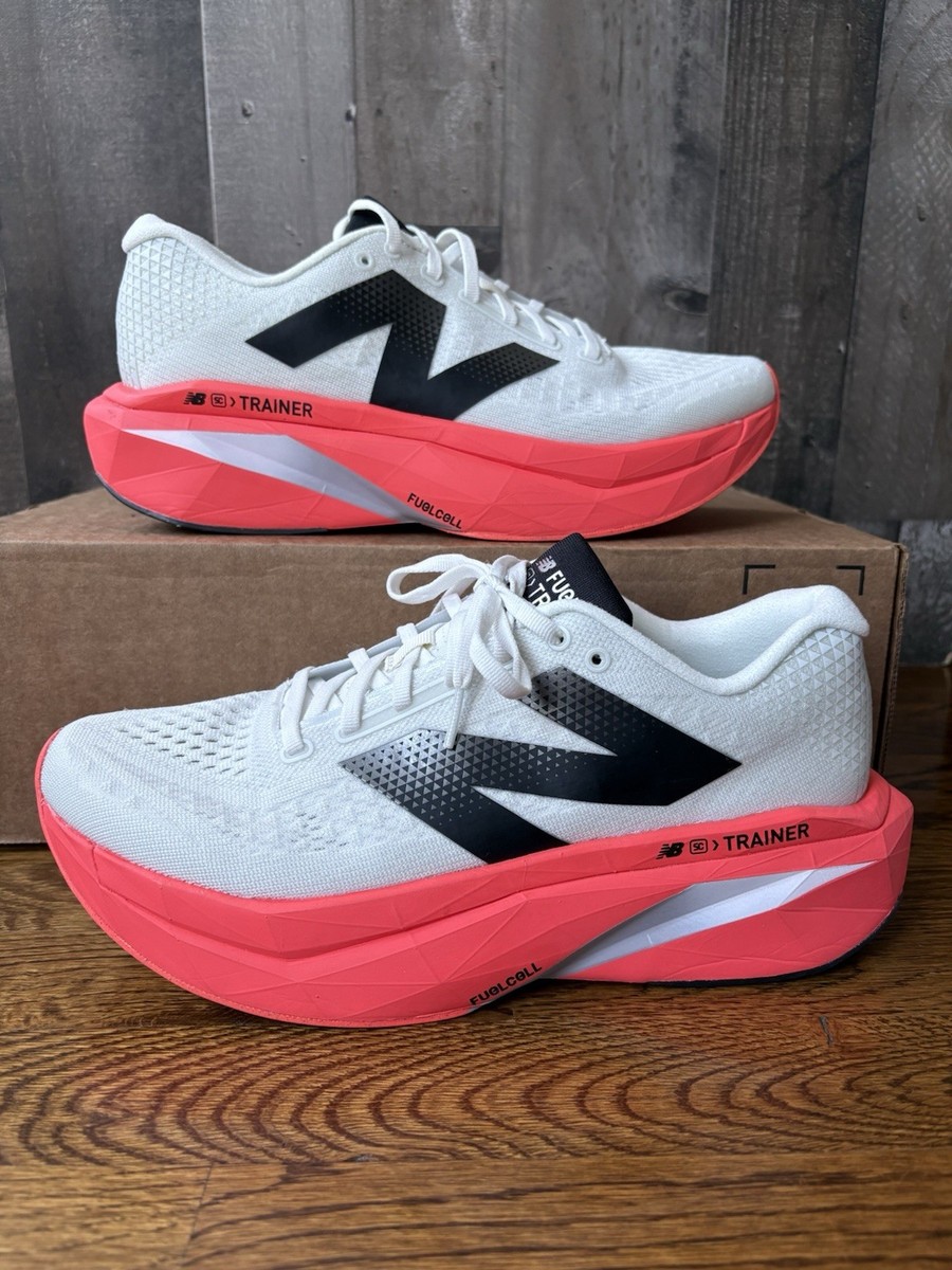 New Balance FuelCell SuperComp Trainer v3 Running Mens 11.5 White