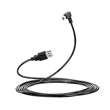 LARRITS 3M USB A to Mini B Cable 90 Degree Data Sync 10 feet, Right Angle