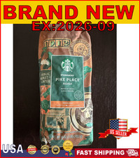 Starbucks Pike Place Roast Ground Coffee Medium Roast 453g NEW EX 09/2026