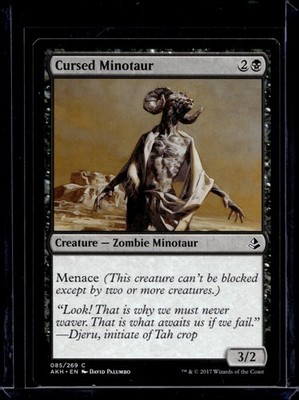 Amonkhet #85 Cursed Minotaur