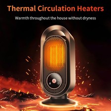 1500W Electric Space Heater Low Power Ceramic Fan Quick Room Heating