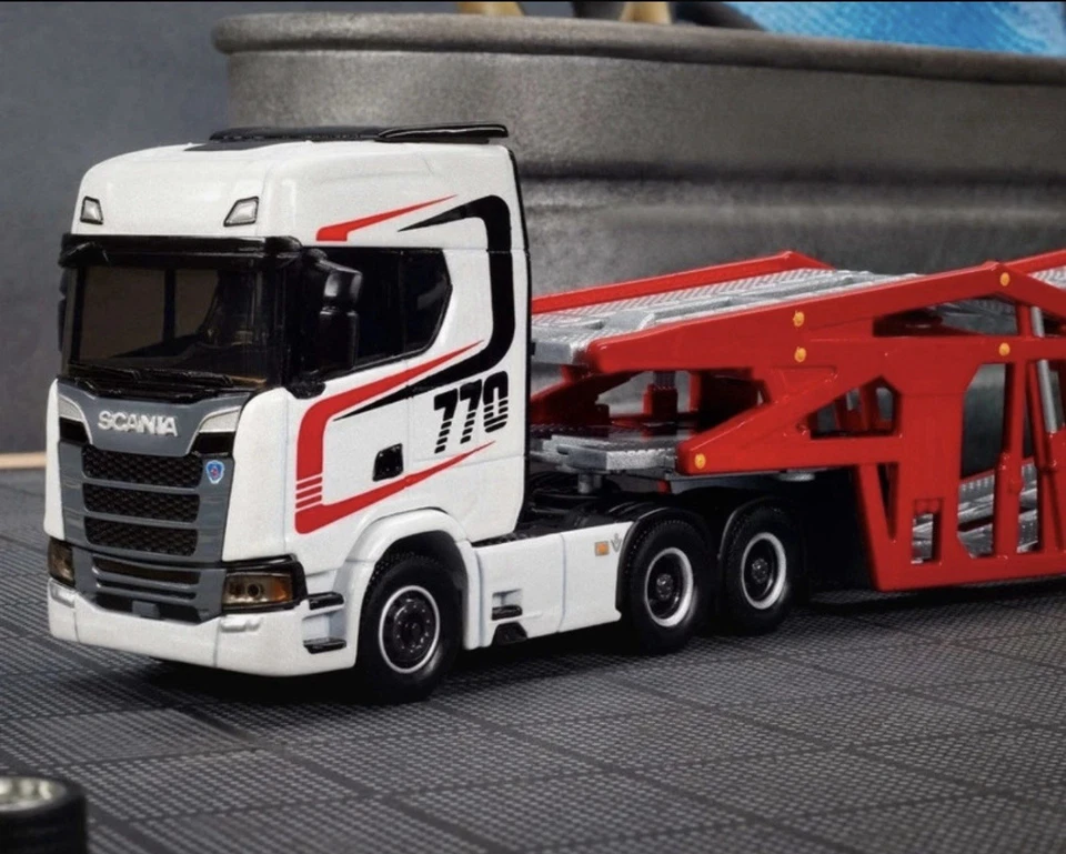 Hotwheels 1/64 🇨🇵 elite64 Scania 770 S Truck de 2025 Tout Metal - Photo 4/4