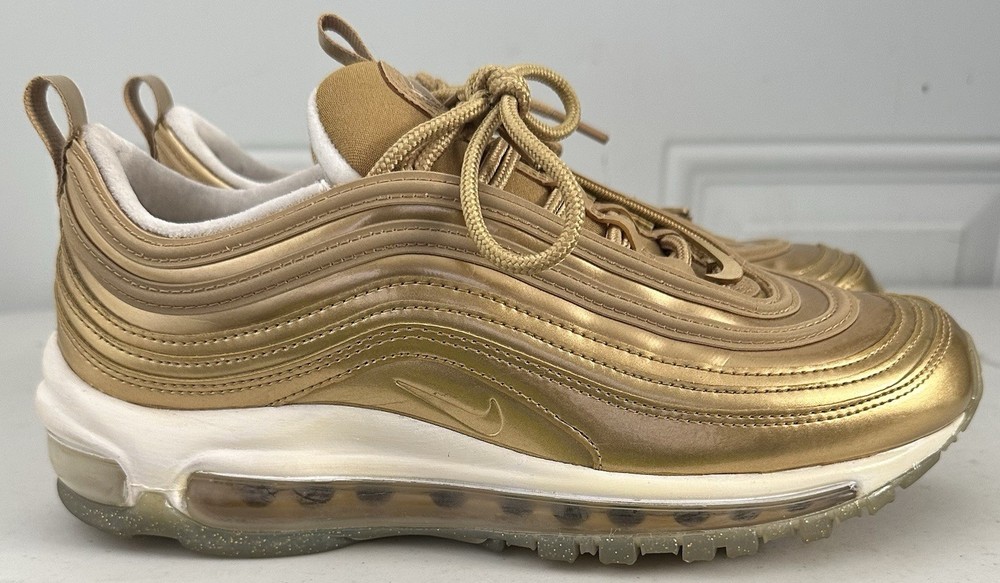 Nike Air Max 97 LX Metallic Gold Womens Size 7.5