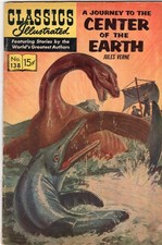 Gilberton Comics Classics Illustrated Center Earth Book #138 HRN 156 Low Grade B