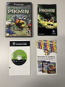 Pikmin 1 & 2 Nintendo GameCube Lot 2 Games Complete CIB Tested
