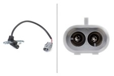 HELLA 6PU 009 163-741 Impulsgeber, Kurbelwelle - 12V - 2-polig - Kabel: 245mm