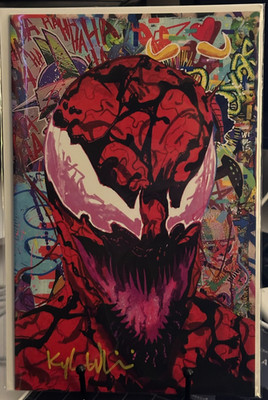 SIGNED Kyle Willis Random Acts Dopeness #1 SDCC Art Book Carnage Graffiti