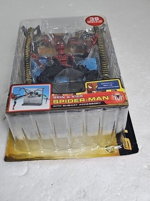 MARVEL'S SPIDER-MAN 2 Web Climbing spider-man Action Figure Toy Biz