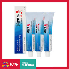 3 x MYDA-B Cream 25g Anti-Inflammatory Anti-fungal Skin Treatment Thailand