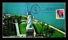 DR JIM STAMPS US COVER STATUE OF LIBERTY FIRST DAY ISSUE HAND MADE