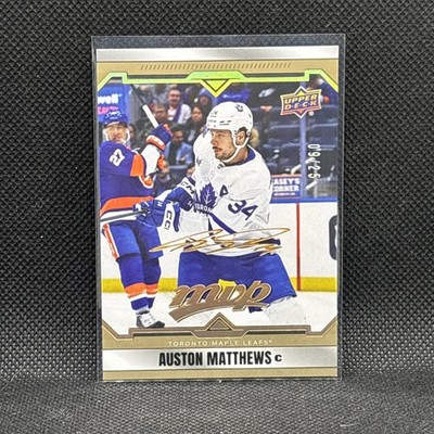 2024-25 Upper Deck MVP - Auston Matthews #22 Super Script /25 ***Please Read***
