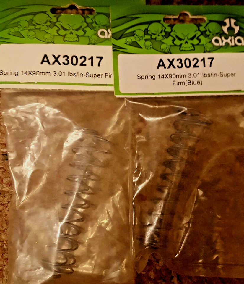 AX30217 AXIAL SPRING 14 X 90 MM 3.01 LBS/IN-SUPER FIRM (2 packs) - Image 3 of 4