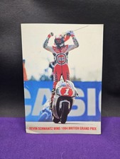 Kevin Schwantz Official 1994 British Grand Prix Winning Commemorative Post Card