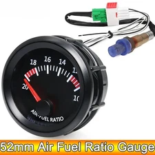 52MM Narrowband Digital Air Fuel Ratio Gauge Kit 12 V Car Volmeter O2 Sensor 