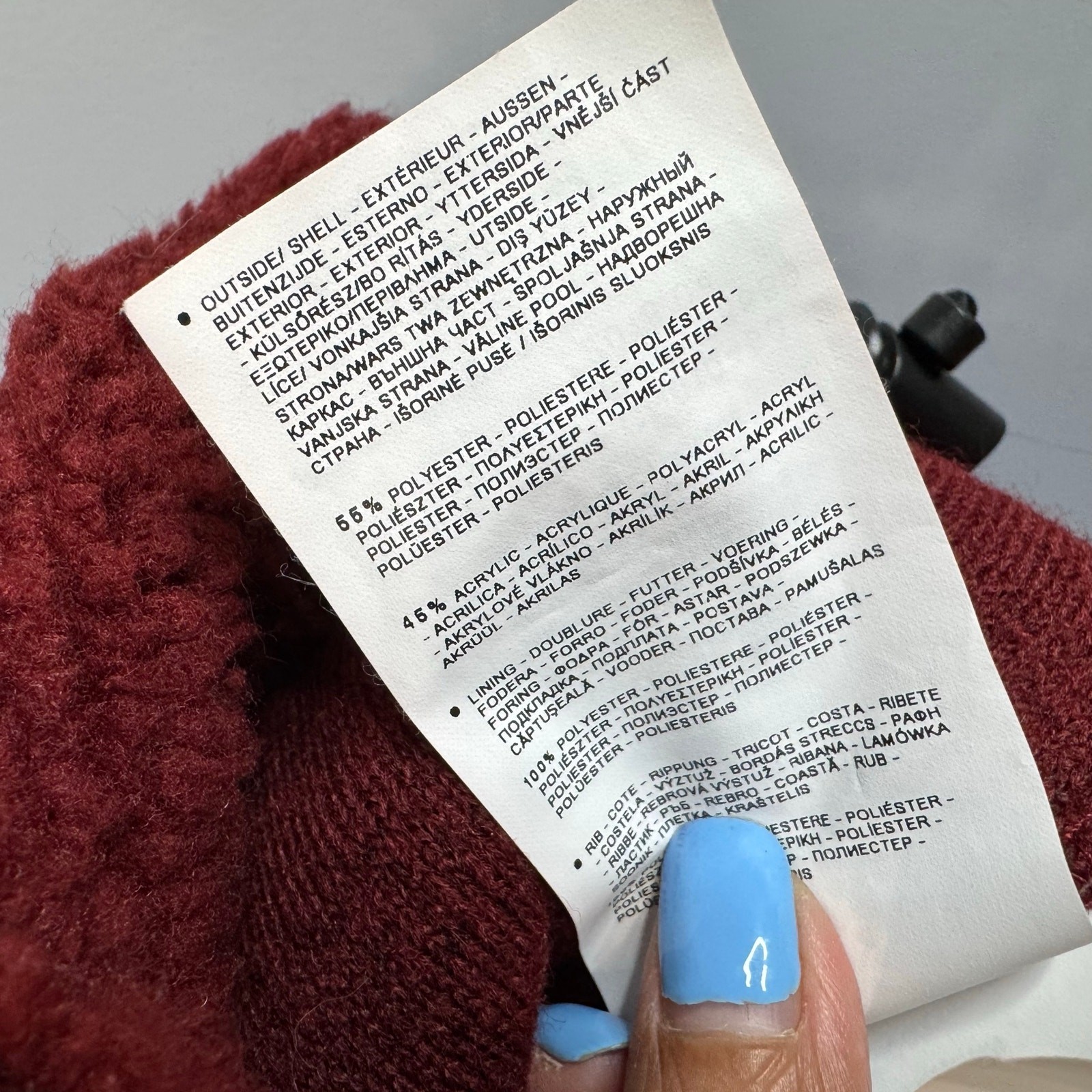 Napapijri By Martine Rose T-Nevis Polar Fleece Sweatshirt Pullover Sz S