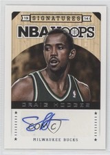 2013-14 NBA Hoops Signatures Craig Hodges #64 Auto a8r