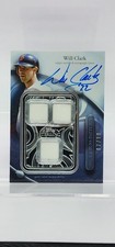 Sterling Swings Will Clark Autographed Relic 7/10 Triple Patch