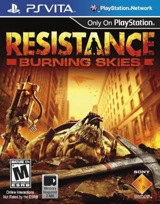 Resistance: Burning Skies PlayStation Vita For PS Vita Shooter 5E