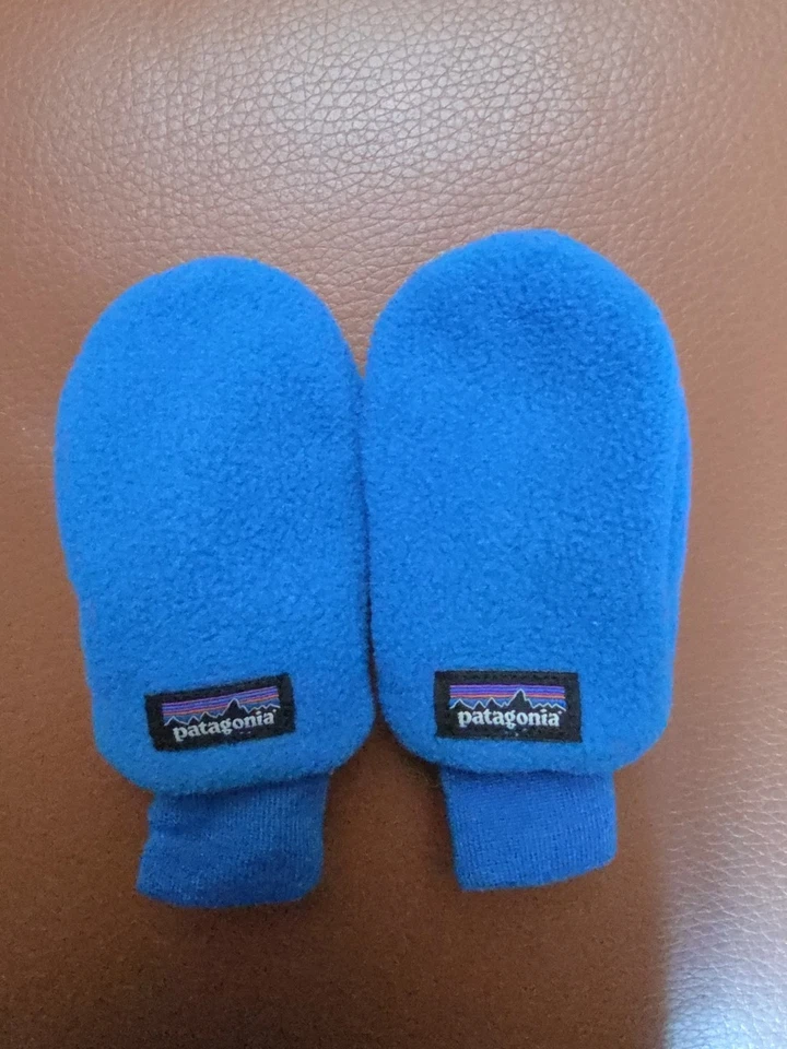 Patagonia Baby Pita Pocket Fäustlinge / Anacapa Blau / Größe 3M