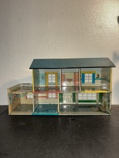 Vintage 1950s Marx Dollhouse Tin Metal Litho Colonial Doll House 2 Story