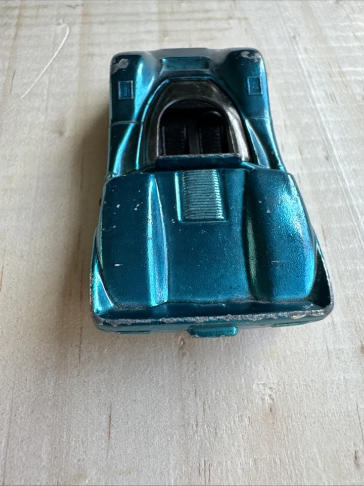 McLaren M6A 1968 Hot Wheels Redline azul claro verde azulado Foto 4 de 4