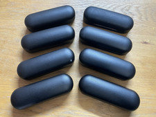 Oakley Black Leather Pill Clamshell Sunglasses Eyeglasses Hard Case Lot 8