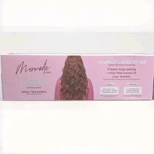 Mermade Hair  1" Double Waver  Two Barrel Curling Tong for Waves