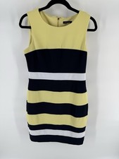 Tommy Hilfiger Striped Midi Dress-Sz 10 Business, Casual
