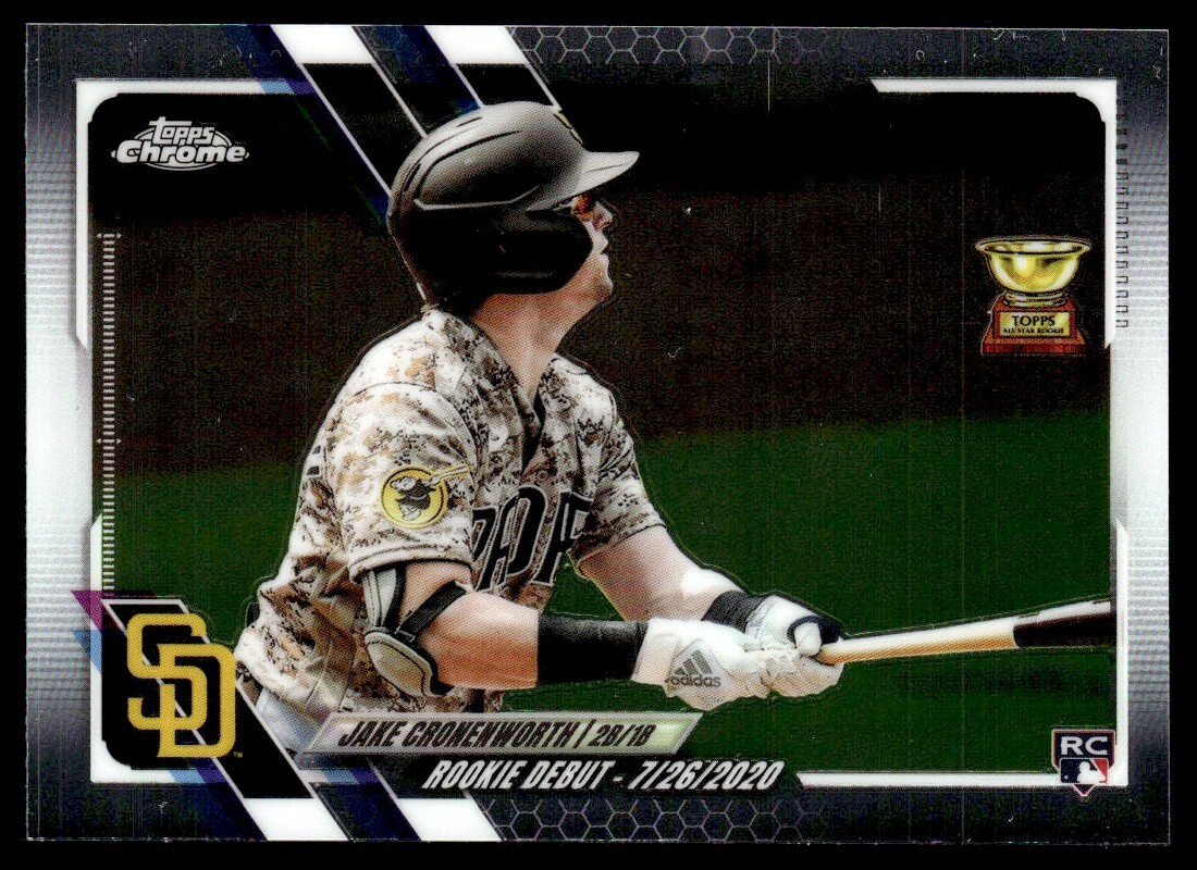 2021 Topps Chrome Update Jake Cronenworth San Diego Padres #USC25