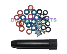 8 Set Fuel Injector Seal Repair Kit for Chevrolet / GMC V8 FJ10063