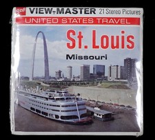 ST. LOUIS Missouri View-Master 3 Reel Packet A453 - NEW UNOPENED