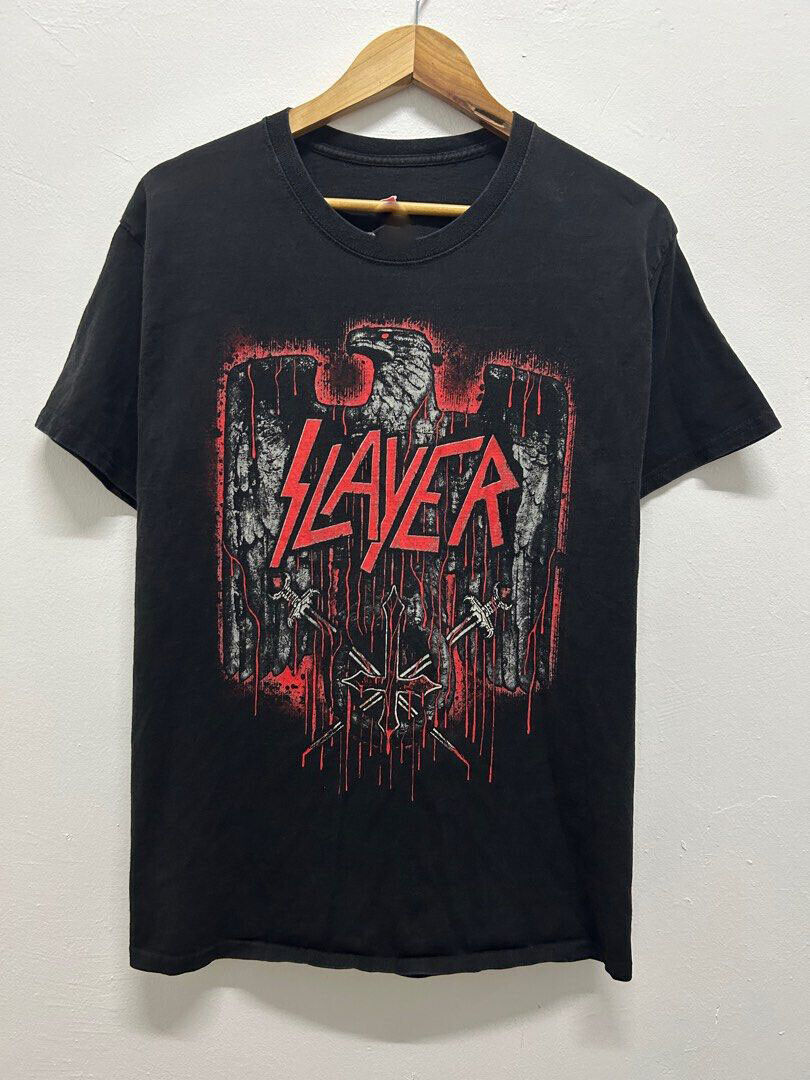 トップス n SLAYER BAND Music Lover Unisex Black T Shirt Full Size S-5XL | eBay