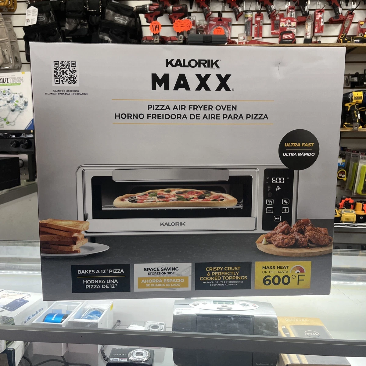 Kalorik Max Pizza Air Fryer Oven Ultra Fast NIB FREE SHIPPING