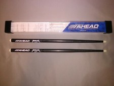 AHEAD DRUM STICKS. Lars Ulrich METALLICA Made in the USA .595 Drums White Logos