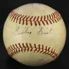 1946 Indianapolis Indians GU Signed Baseball by 7, Sisti, Derringer, Cecil, JSA