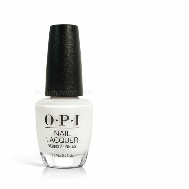 OPI Nail Lacquer White Nail Polish 0.5oz for sale online eBay