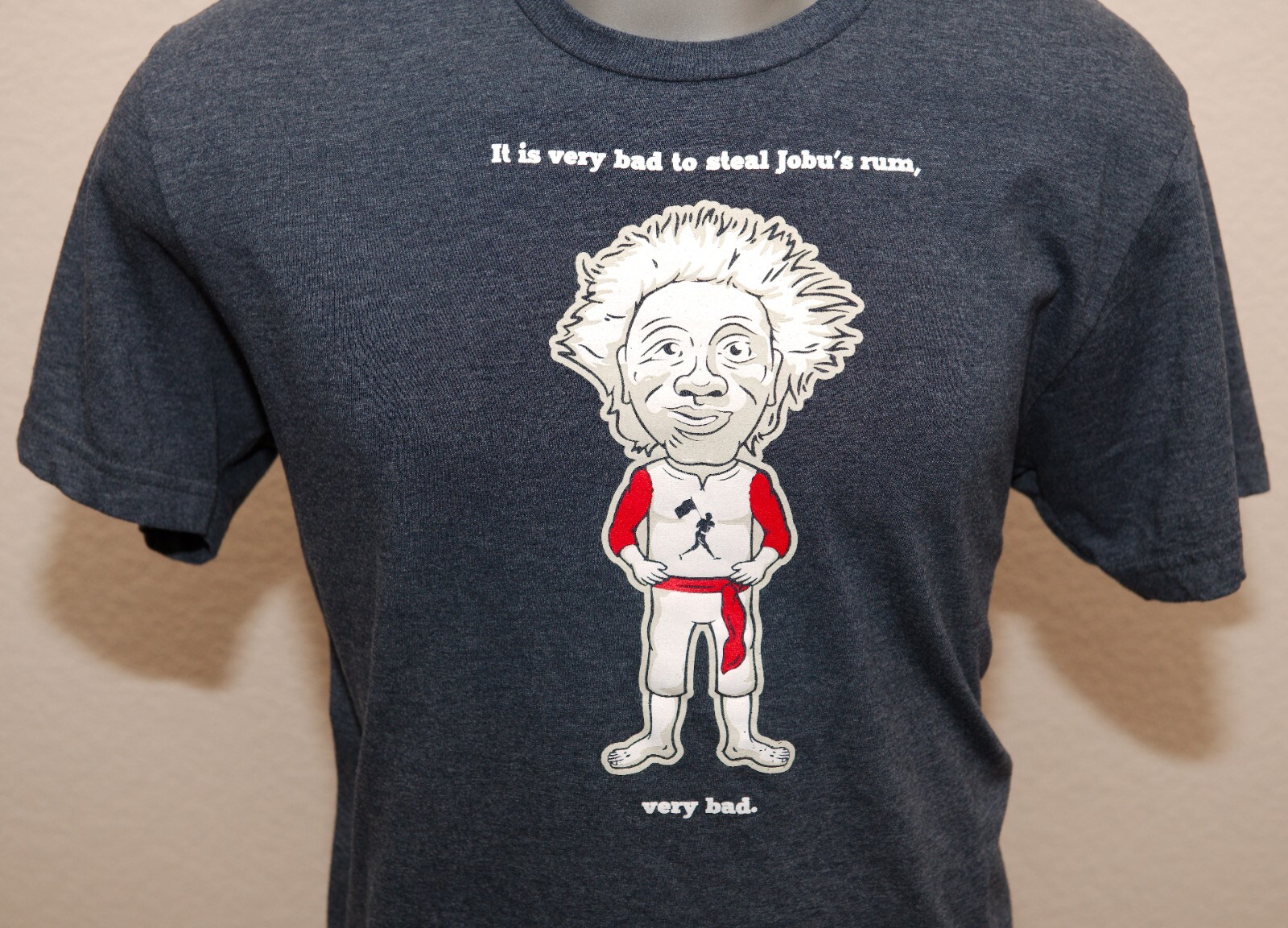Mens Baseballism Brand Major League Movie Jobu's Rum ShirtFREE