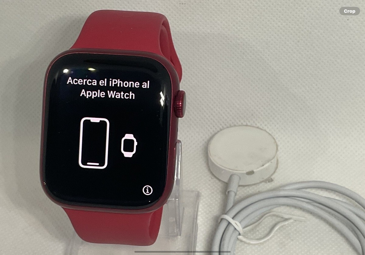 Apple Watch Series 7 GPS w/45MM (PRODUCT) RED Aluminum Case RED