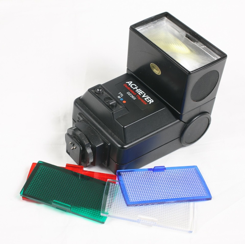 Achiever dz265 Shoe Mount Camera Flash | eBay