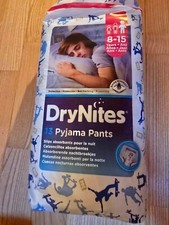 13 huggies Goodnites boy 8-15 vintage Diapers old drynites teen