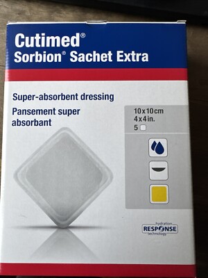 SORBION Cutimed Sachet Extra Wundaufl.10x10 cm 9 St PZN 11361729 9 Stk