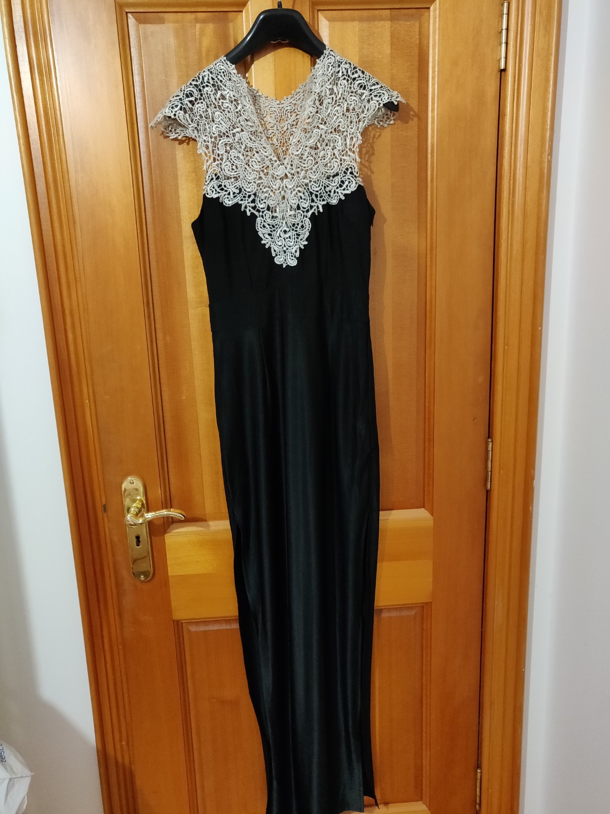 ax paris silver dress