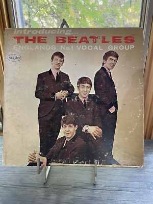 Beatles ORIG 1964 INTRODUCING THE BEATLES VERSION 1 MONO LP Vee